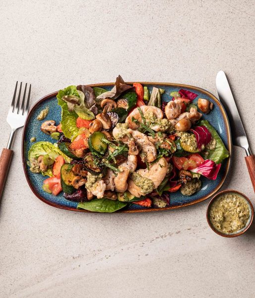 Photo of Chimichurri Roasted Veg & Chicken