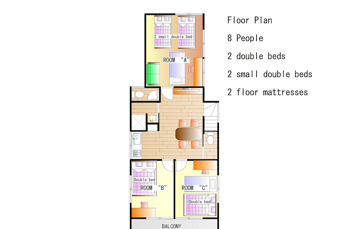 3 Bedroom+2 toilets Bamboo House gallery image 4