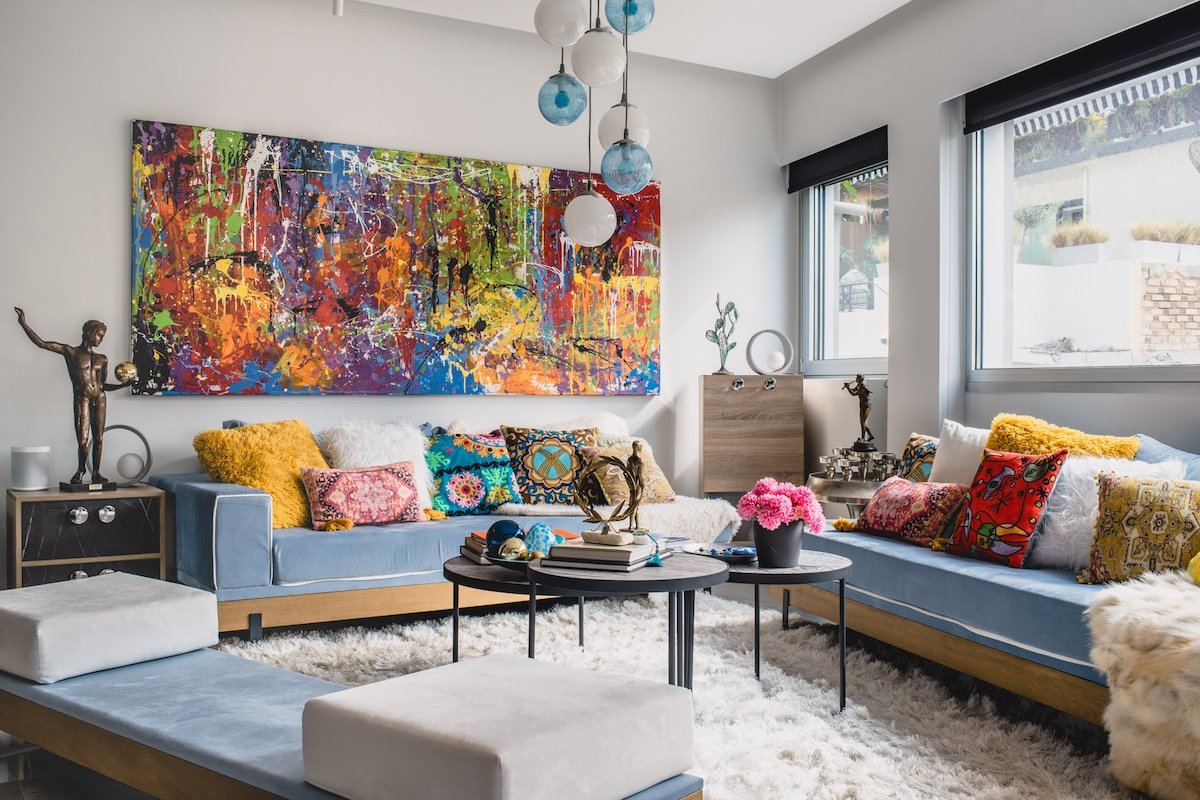 Luxury Apartment in heart of Athens-Blue Graphite gallery image 2