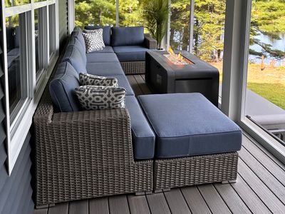 Waterfront Retreat with Wood-Burning Fireplace