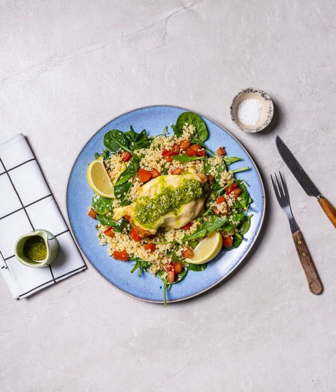 Photo of Caprese-style Chicken Salad