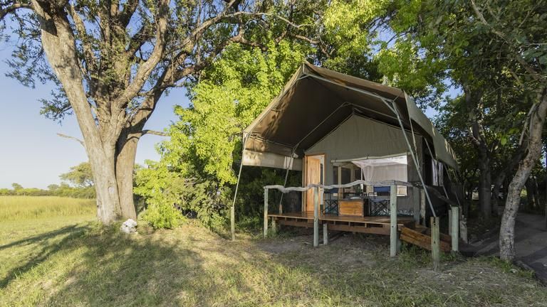 Meru tent deck exterior