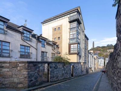 Next to the Palace and Royal Mile with parking