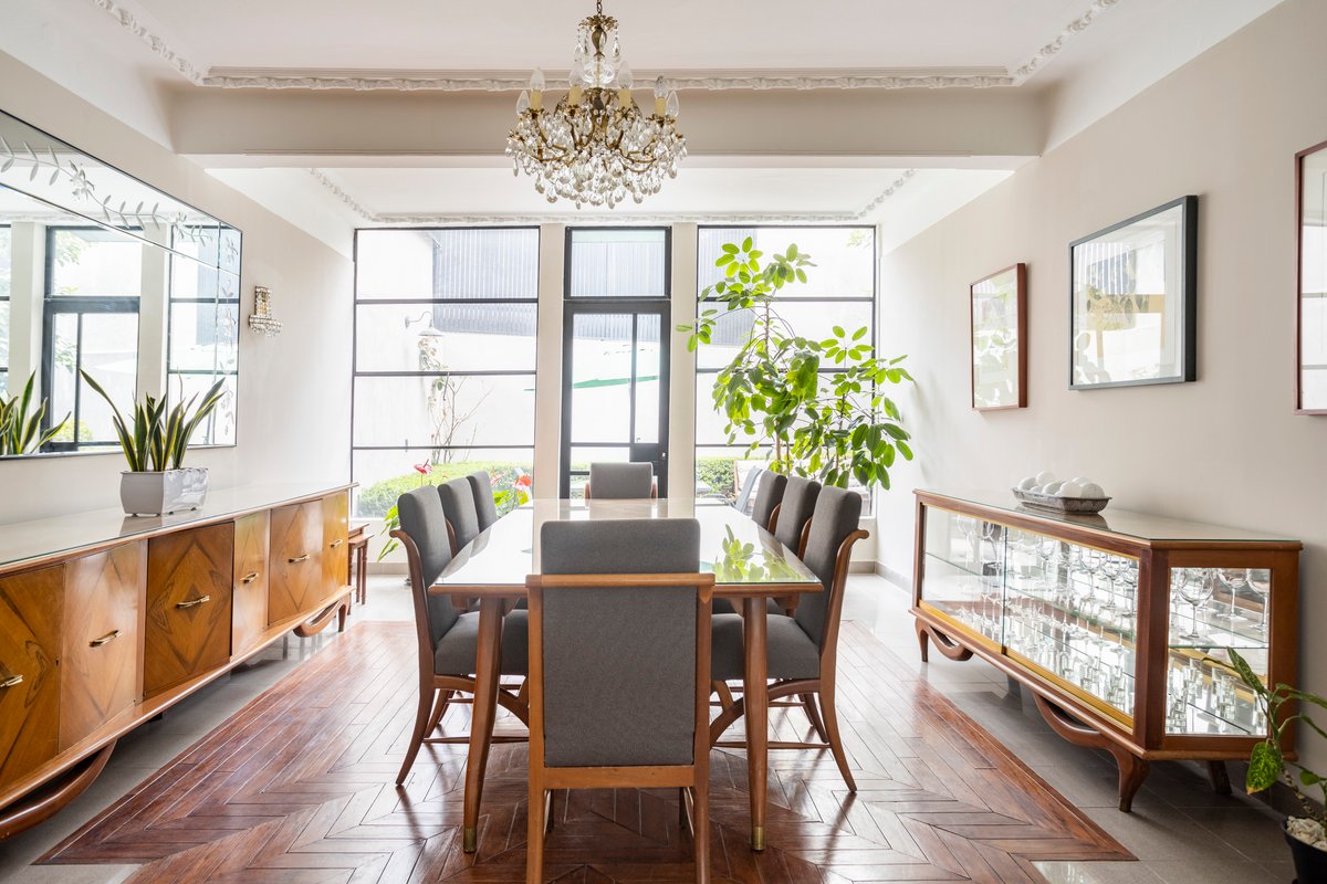 Art deco Condesa 5 BR house with a Rooftop