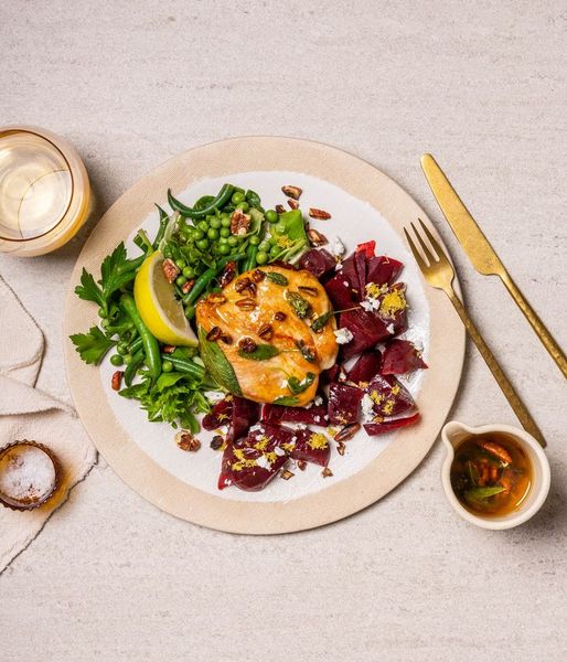 Photo of Butterflied Chicken & Beetroot Salad