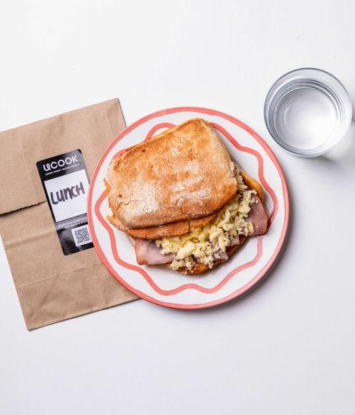 Photo of Ham, Onion Marmalade & Cheese Ciabatta