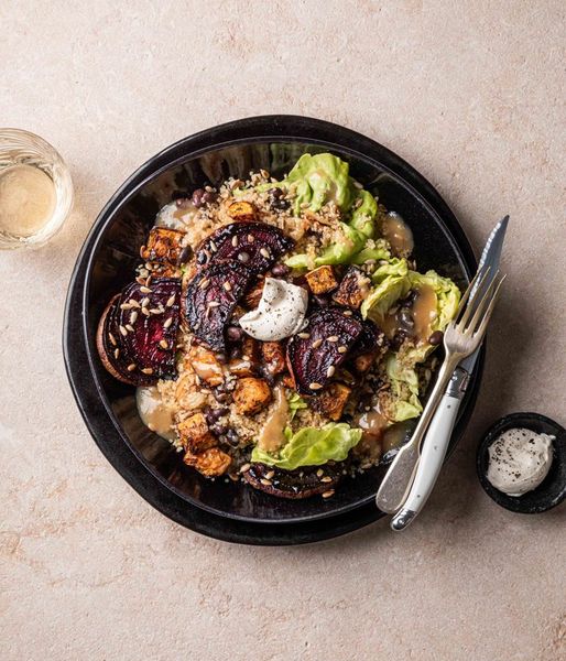 Photo of Sticky Glazed Beetroot & Cottage Cheese