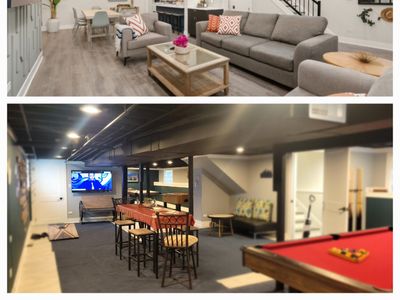 3TVs/13ppl/Lrge game room/5BR/3BA/prkg4cars