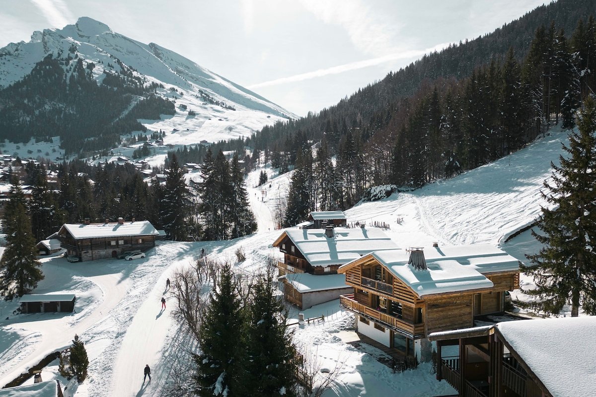 Chalet Nazarin Ski in/out 5* piscine intérieure