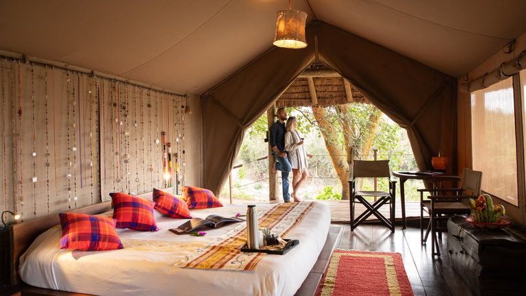 Basecamp Masai Mara Honeymoon tent