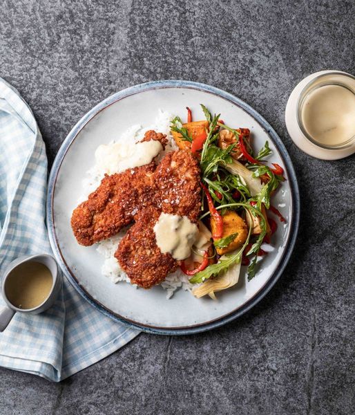 Photo of Pretzel-crumbed Chicken