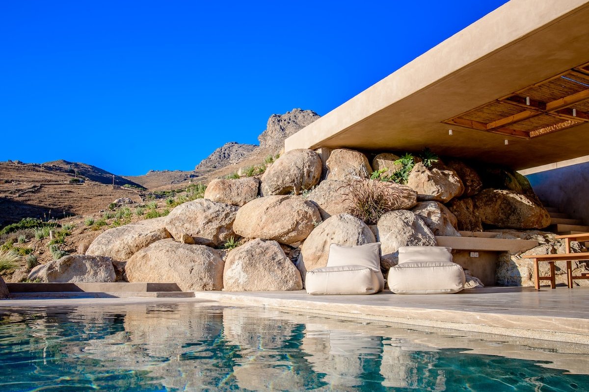 Homa pool villa1 in Serifos Vagia beach gallery image 4