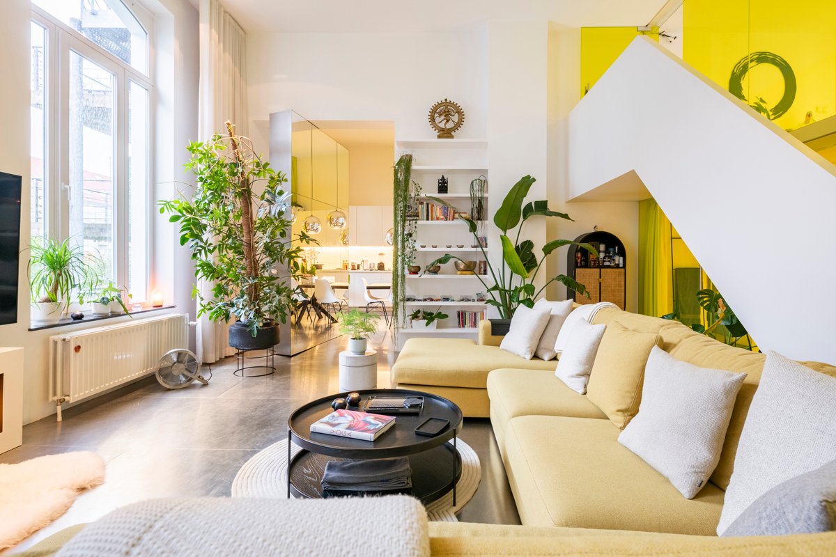 Chic Surya 🕉 loft in the 💛 of Ixelles. + parking