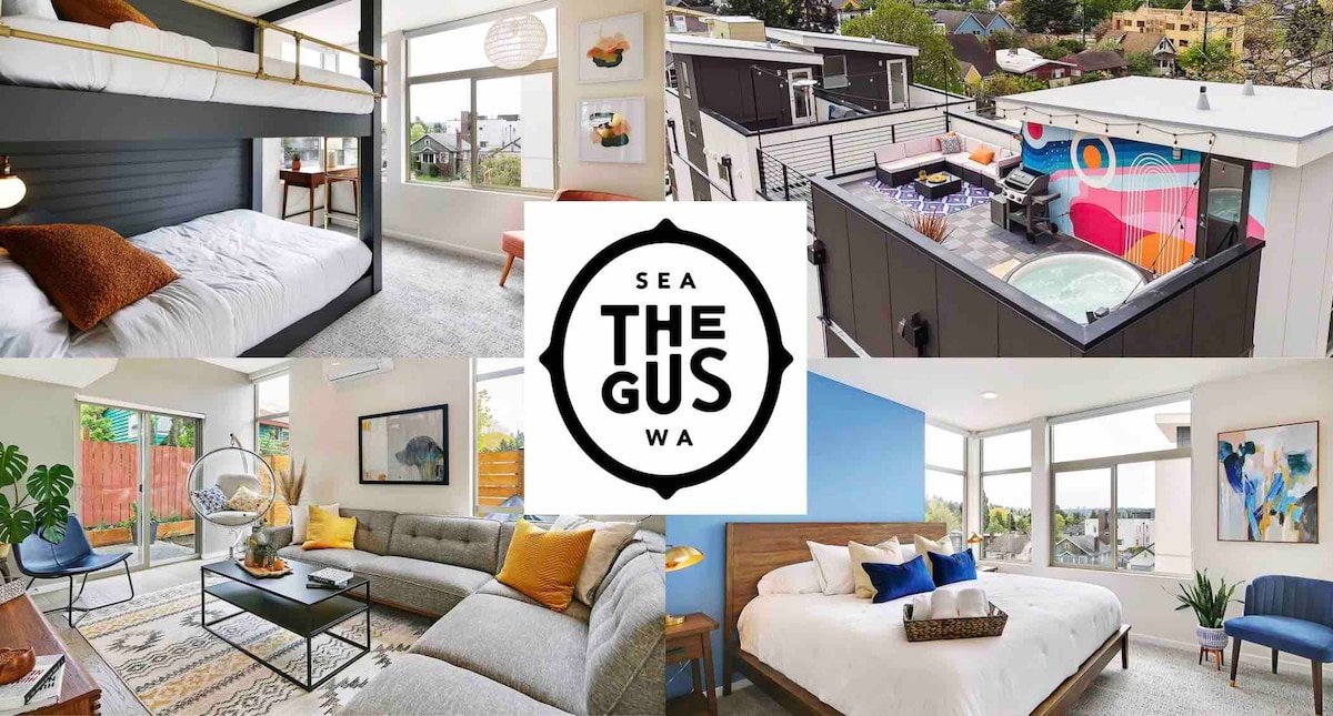 The Gus | Rooftop Hot Tub | 3 BR/2 BTH | Peloton gallery image 3