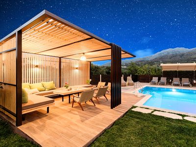 Cretan Sunrise Villa Heated Pool