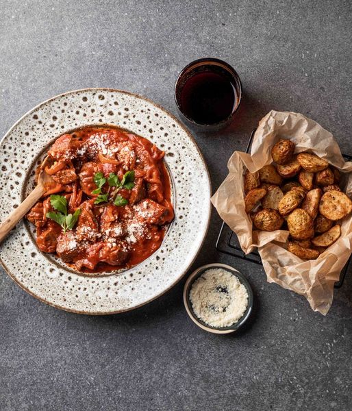 Photo of Ostrich & Italian-style Sauce