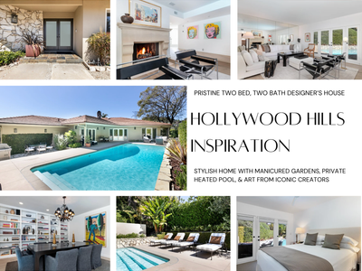 Hollywood Hills Retreat | Warm Gathering Space