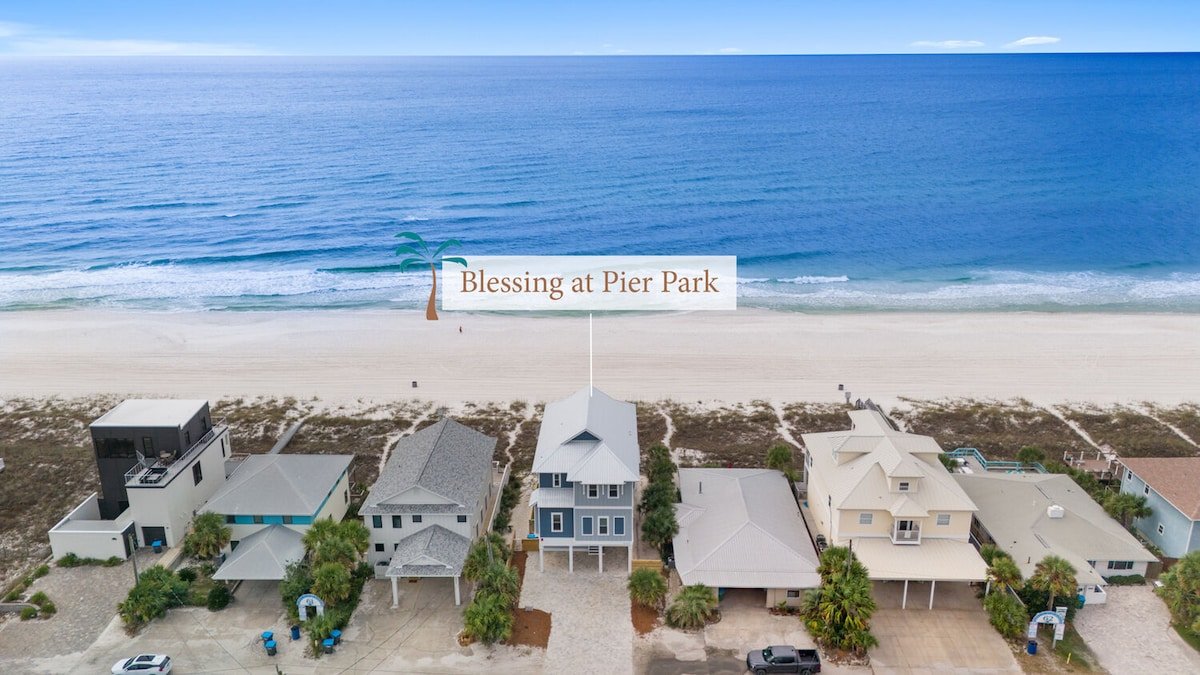 Luxury Gulf Front Oasis with Private Pool