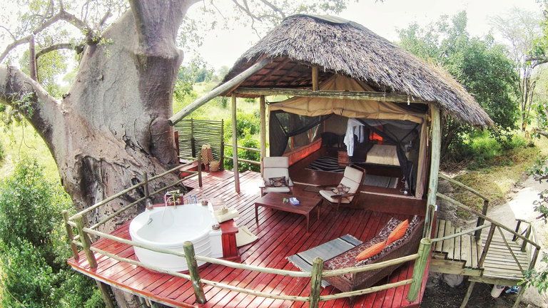 Mbali Mbali Tarangire River Camp Honeymoon Safari Tent