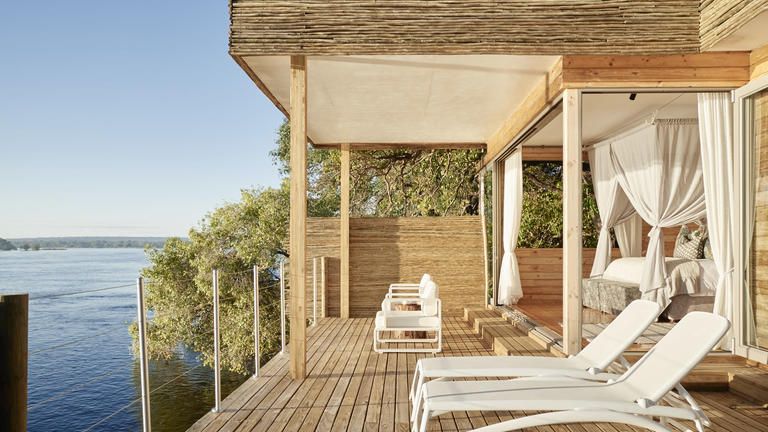 Victoria Falls River Lodge Island Treehouse Suite