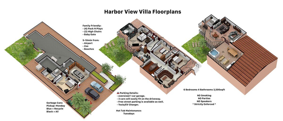 ☆🏘 Breathtaking 180º Views 🏝Hot Tub🏝 5☆ Reviews gallery image 3