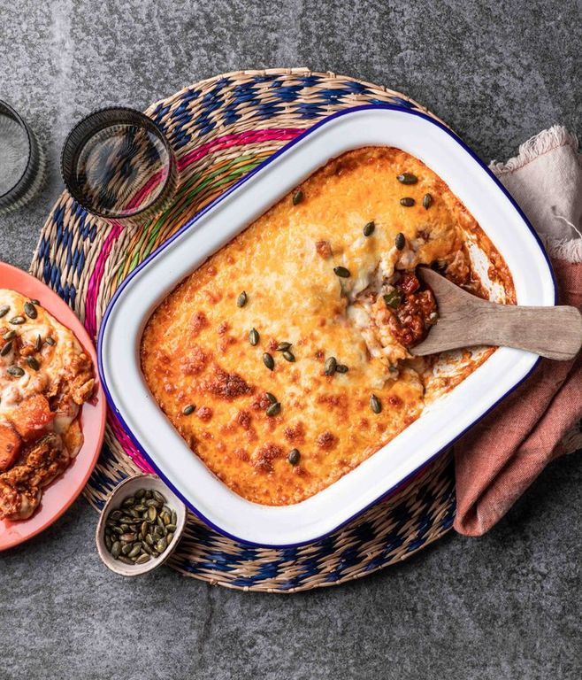 Photo of Cheesy Beef & Pumpkin Bake