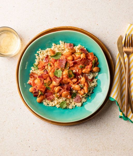 Photo of Bacon & Harissa Beans