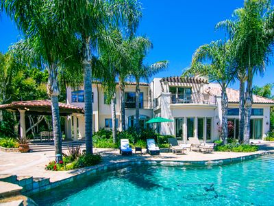 Tuscan Style Malibu Villa w/Pool, Spa, Ocean Views