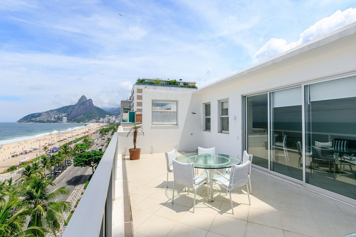 Duplex beachfront penthouse in Ipanema – Ipa016