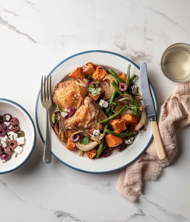 Photo of Greek Chicken & Roast Veg