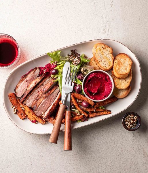 Photo of Duck & Beet Hummus