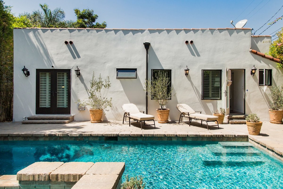 Beautiful West Hollywood Spanish Style Home with Pool gallery image 2
