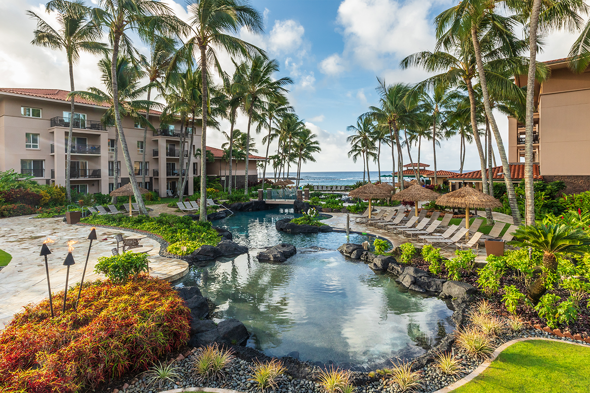 Marriott’s Waiohai Beach Club Two Bedroom Unit