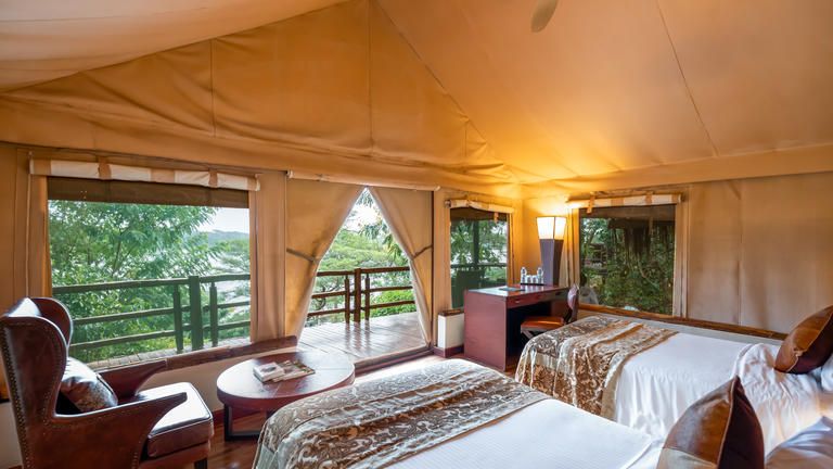Chobe Safari Lodge Uganda Classic Twin Tent