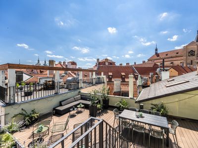 Sunny Prague apartment with the view and terrace
