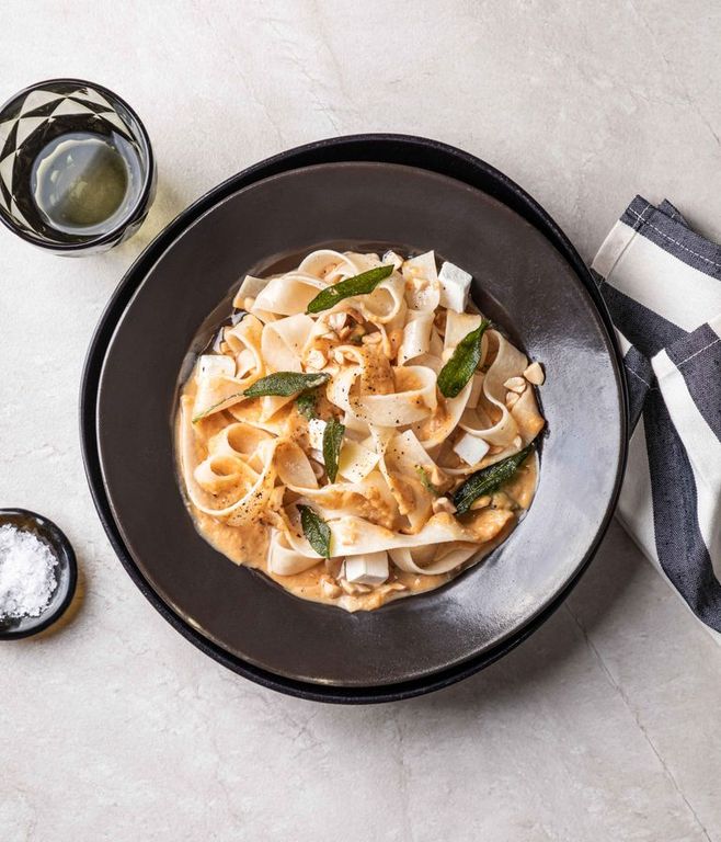 Photo of Butternut Pappardelle Pasta