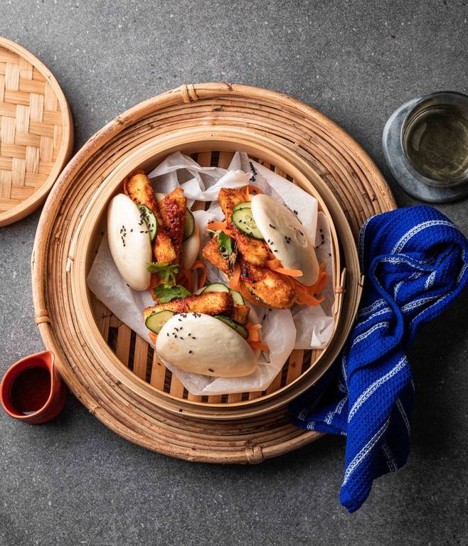 Photo of Vegetarian Halloumi Bao Buns