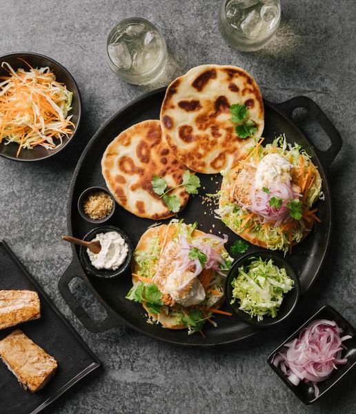 Photo of Neill Anthony’s Yellowtail Flatbreads