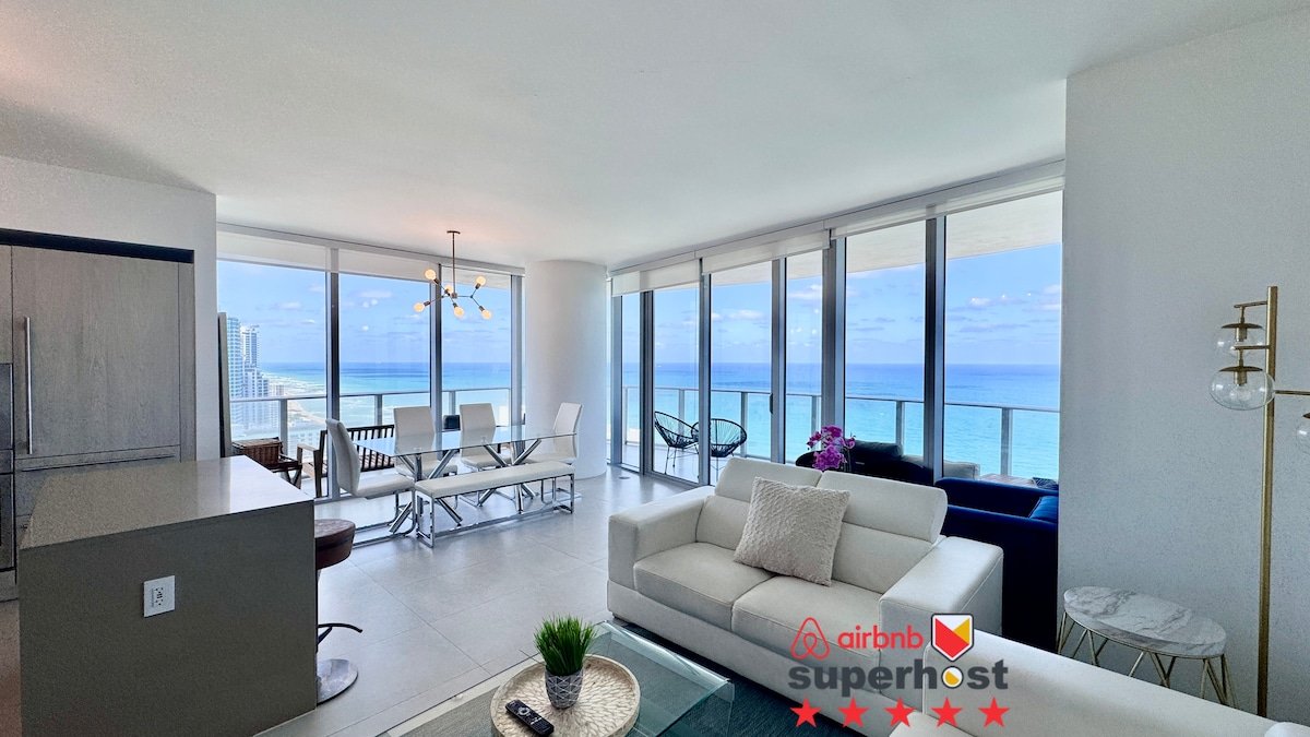 ★★★★★2BD/2BA RIGHT ON BEACH DIRECT OCEAN-VIEW gallery image 2