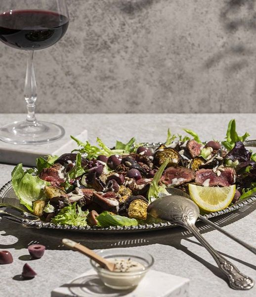 Photo of Amazing Aubergine & Ostrich Salad