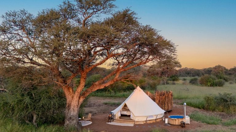 Onguma Trails Camp Bell Tents