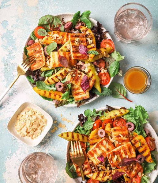 Photo of Charred Mango & Halloumi Salad