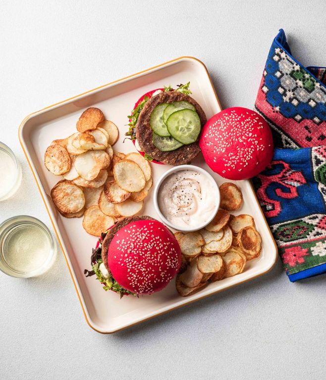 Photo of Scheckter’s Inspired Burger