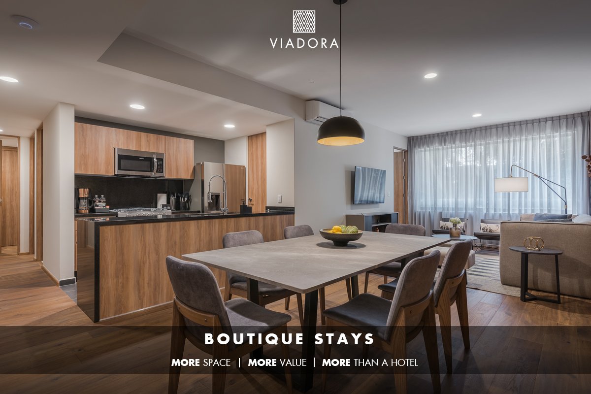 Condesa- Spacious Ste Live/Work 2BR 2BA 5pax