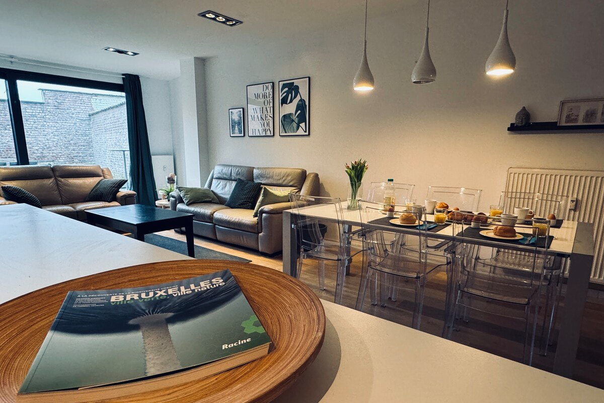 @Cosy48 – Spacious 3 beds – Brussels – ULB-VUB gallery image 2