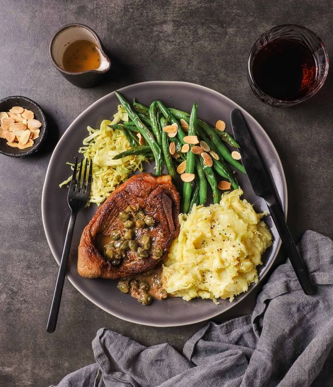 Photo of Caper Garlic Lamb Chops