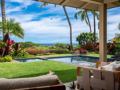 Exquisite Hualalai 4 Bedroom Home w/ 2 Golf Carts