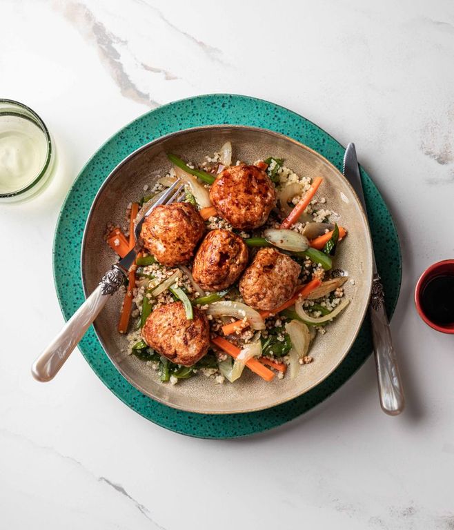 Photo of Golden Chicken Bites & Millet