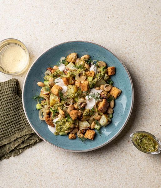 Photo of Oven-baked Sweet Potato & Chimichurri