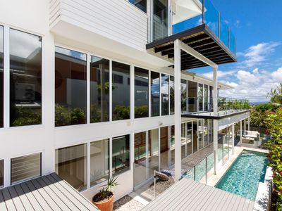 Sophisticated coastal sanctum with panoramic views